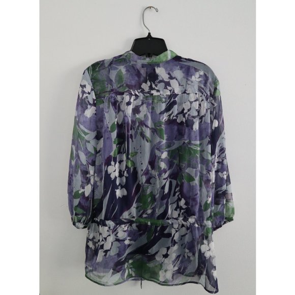 ALFANI Floral Blouse - Picture 5 of 12